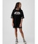 オーバーサイズ フレンチテリー Tシャツワンピース (キッズ)