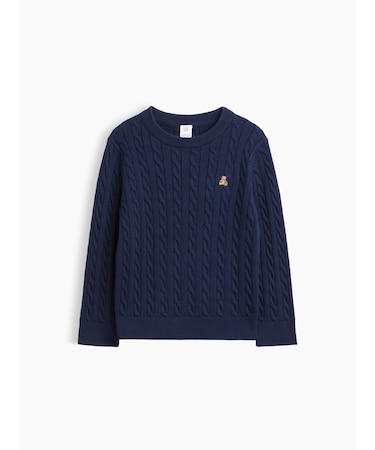 babyGap ブラナンベア ケーブルニット クルーネックセーター