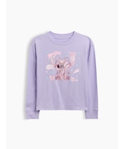 GapKids x ディズニー リロ・アンド・スティッチ オーバーサイズ グラフィックTシャツ