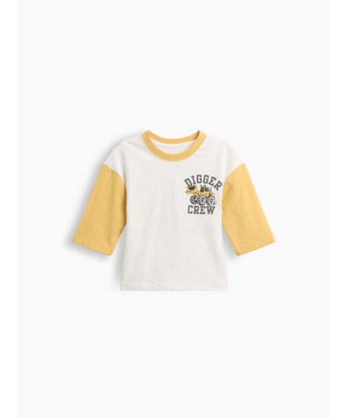 カラーブロック グラフィックTシャツ (幼児・ベビー)