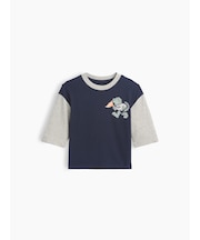カラーブロック グラフィックTシャツ (幼児・ベビー)