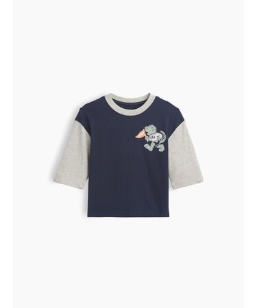 カラーブロック グラフィックTシャツ (幼児・ベビー)