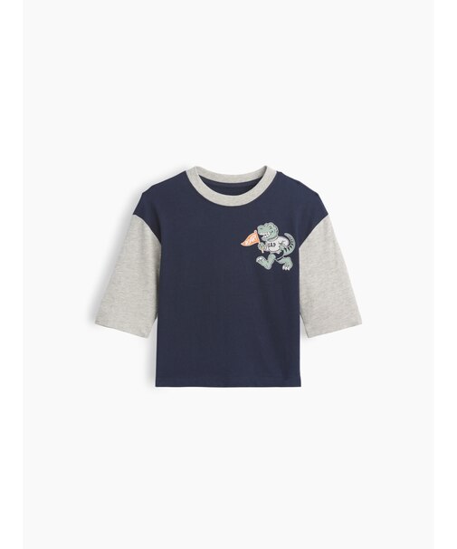 カラーブロック グラフィックTシャツ (幼児・ベビー)