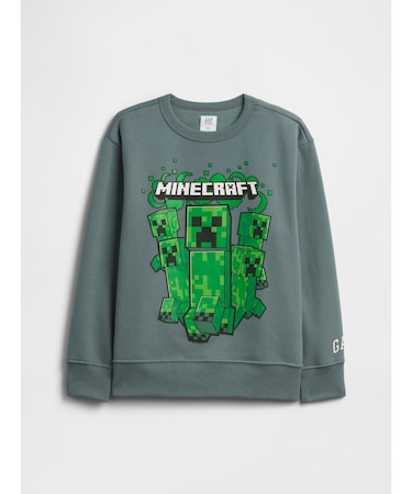 GapKids マインクラフト リラックスフィット クルーネックスウェットシャツ