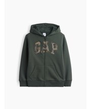 babyGap 裏ボア GAPロゴ ジップアップパーカー