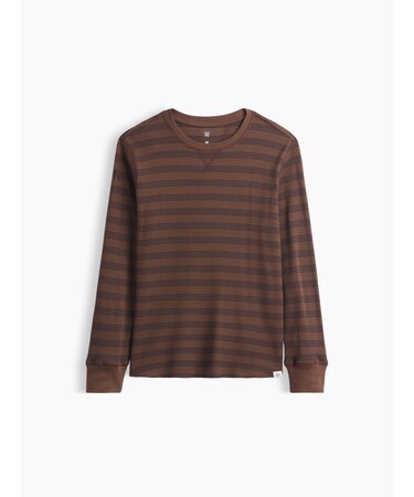 ワッフルニット クルーネックTシャツ (キッズ)