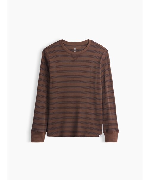 ワッフルニット クルーネックTシャツ (キッズ)