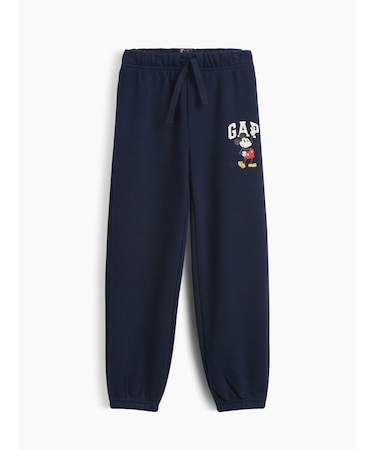 babyGap × ディズニー ミッキーマウス リラックスフィット プルオン GAPロゴ ジョガーパンツ