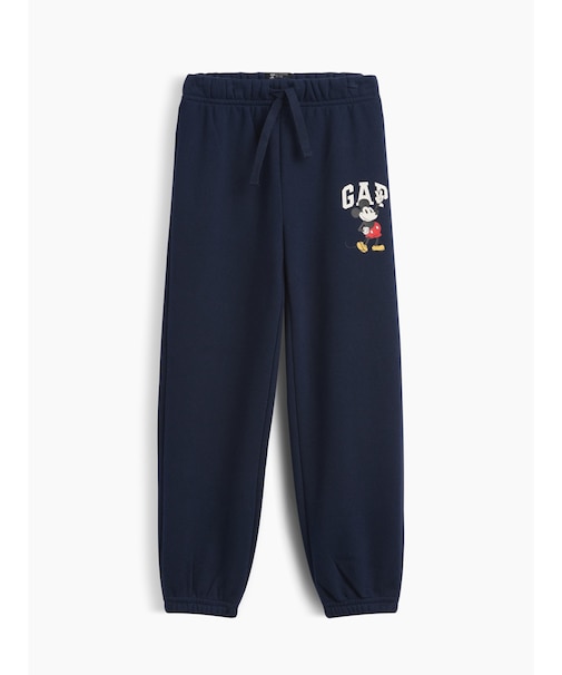 babyGap × ディズニー ミッキーマウス リラックスフィット プルオン GAPロゴ ジョガーパンツ