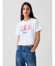 MOMIJI JAPAN GAPロゴ クロップドTシャツ