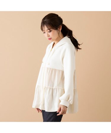 ティアードパーカー