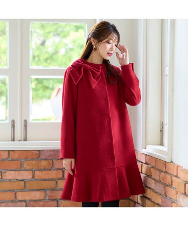 【WEB限定カラー】リボンコート