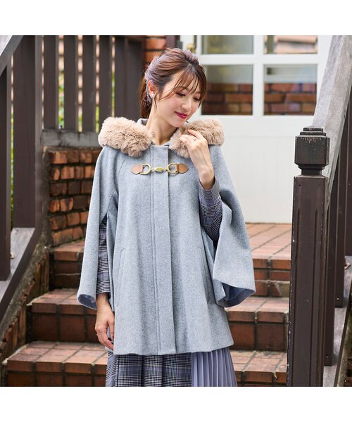 ♡ローズティアラ♡　ポンチョコート ポンチョコート｜ローズティアラの通販｜&mall（アンドモール）三井