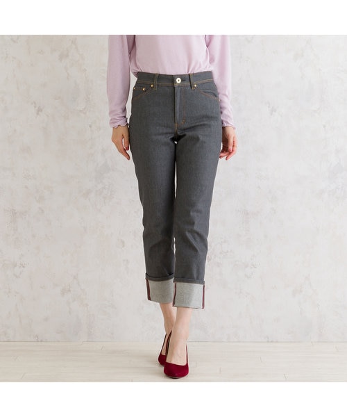 MONSTER STRETCH （R)ロールアップデニム｜ローズティアラの通販