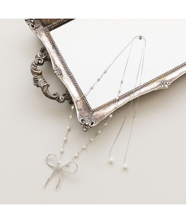 リボンネックレス