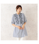 アイレット刺繍ブラウス