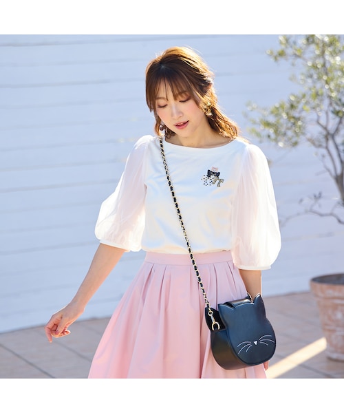 22fabric】リボンコレクター/カットソー｜ローズティアラの通販｜&mall