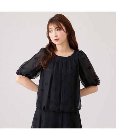 ネコオパールバルーンヘムカットソー