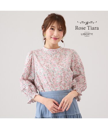 Rose Tiara with LIBERTY FABRICS/ブラウス