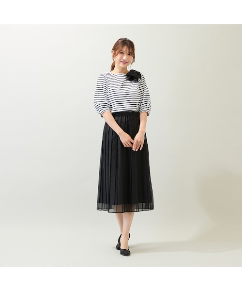【新品】TIARA ティアラ プリーツスカート Tiara（ティアラ）の「ランダムピンドットプリーツスカート