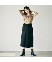 ウエストビッグリボンスカート