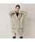 オーバーダブルコート/ヘリンボン