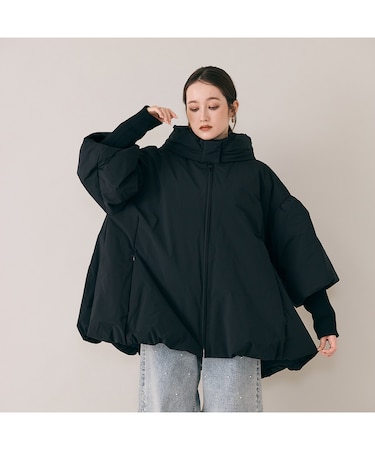 ボリュームメリハリダウンジャケット