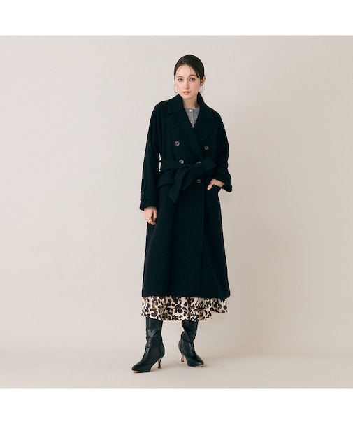 ラグジュアリーウールロングコート