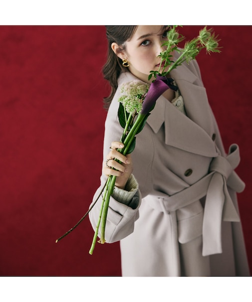 ラグジュアリーウールロングコート