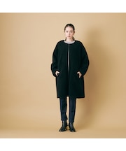 ボアロングコート