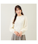 アーガイルリボンニット