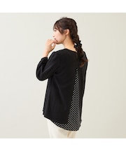 バック切替カットソー