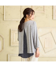 バック切替カットソー