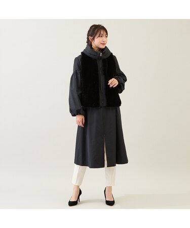 【3WAY】ダウンベスト付きコート