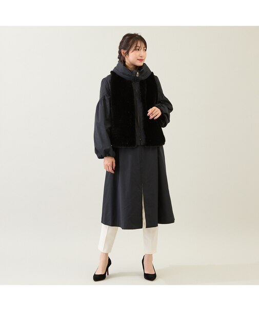 【3WAY】ダウンベスト付きコート