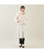 【3WAY】ダウンベスト付きコート