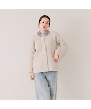 シャギーニットカーディガン