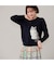 ねこ刺繍ニットカーディガン