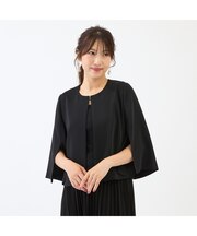 【接触冷感/シワになりにくい】ケープジャケット