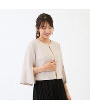 【接触冷感/シワになりにくい】ケープジャケット