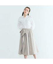 リボン風ディテールスカート