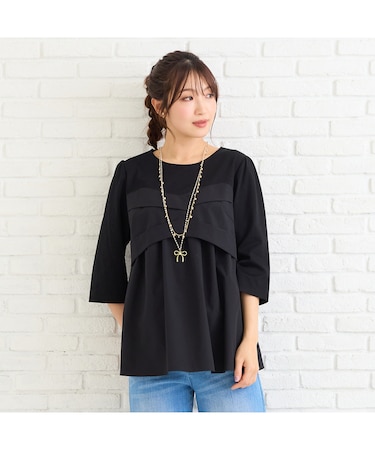 【人気デザイン】レイヤード風カットソー