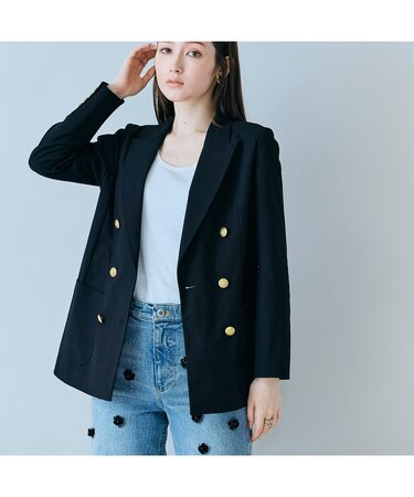 シンプルダブルジャケット