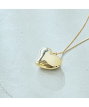 メタルハートトップネックレス