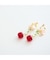 リンゴのイヤリング