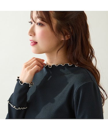 【大人気/春の新色追加】【伸縮性◎】メローカットソー