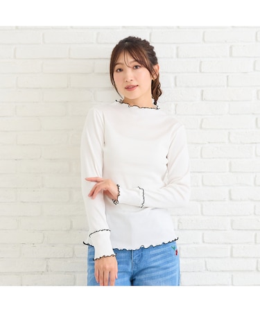 【大人気/春の新色追加】【伸縮性◎】メローカットソー