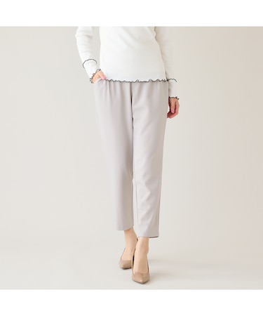 【セットアップ対応】【イージーケア】ストレッチツイルパンツ