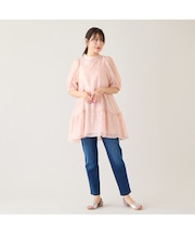 【伸縮性◎】ニットデニムパンツ