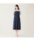 ビスチェドッキングドロストワンピース